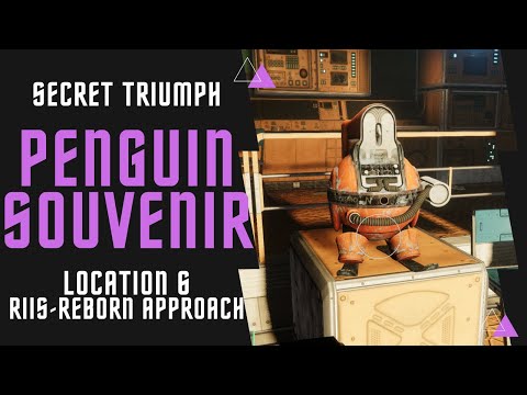 Penguin Souvenir 6 location in Riis-Reborn Approach | Secret Triumph | Destiny 2