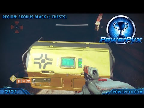 Destiny 2 - All Nessus Golden Chest Locations (63 Nessus Tokens)