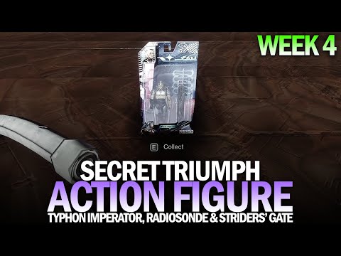 All Action Figure Locations Guide - Week 4  (Typhon Imperator, Radiosonde & Striders' Gate)