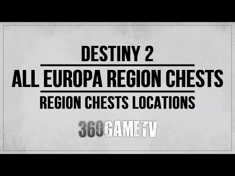 Destiny 2 Europa All Region Chests Locations (Europa Region Chests Locations Guide)