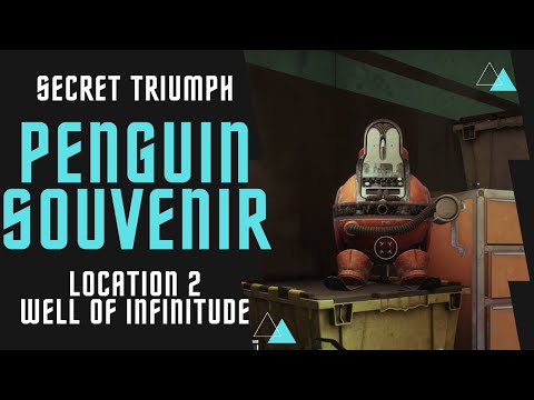 Penguin Souvenir 2 location on Well of Infinitude | Secret Triumph | Destiny 2