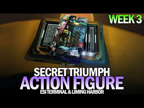 All Action Figure Locations Guide - Week 3  (Esi Terminal & Liming Harbor) [Destiny 2]