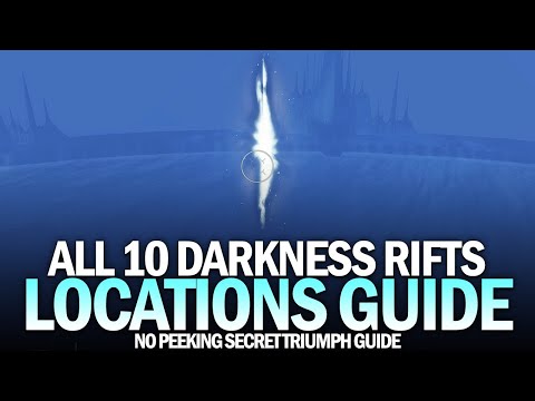 All 10 Darkness Rifts Location Guide (No Peeking Triumph) [Destiny 2]