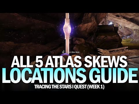 All 5 Atlas Skews Location Guide - Tracing the Stars I (Week 1) [Destiny 2]