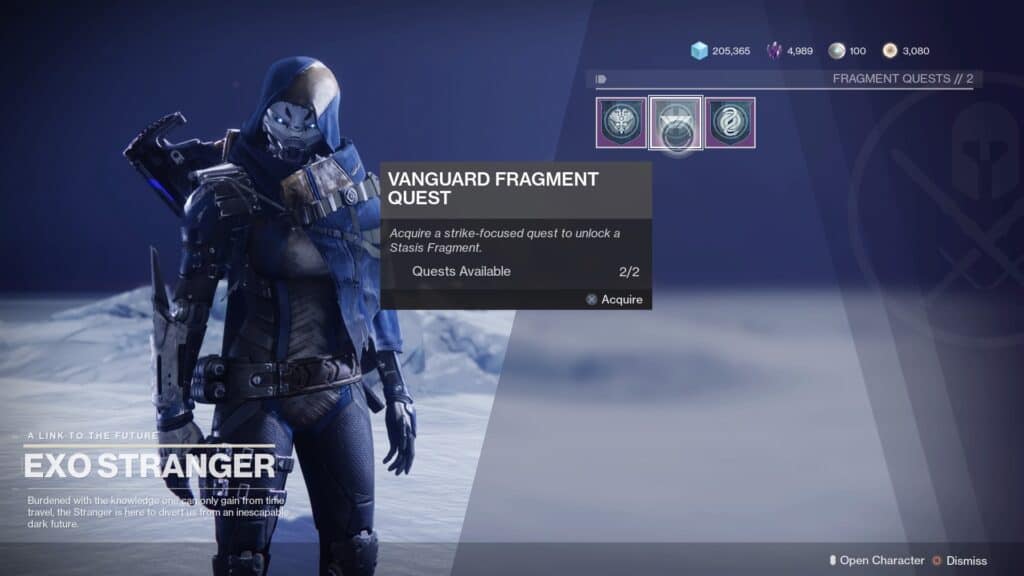 Destiny 2 Fragment Quests