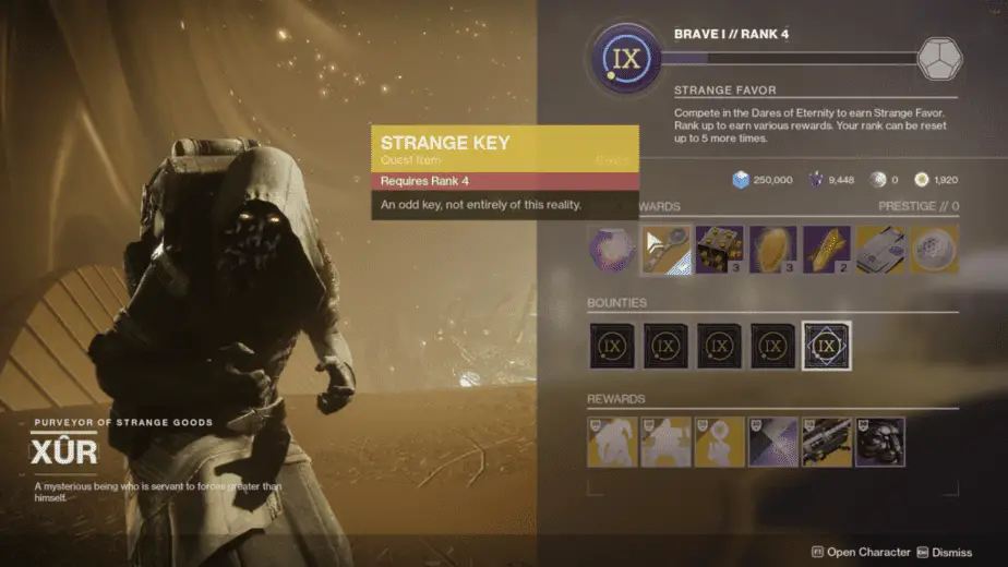 Strange Key