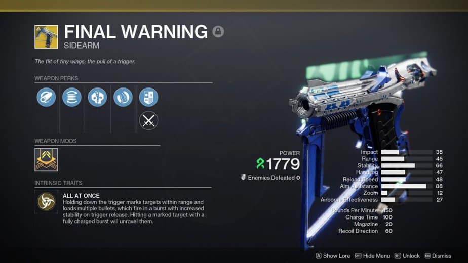 How To Get Final Warning in Destiny 2