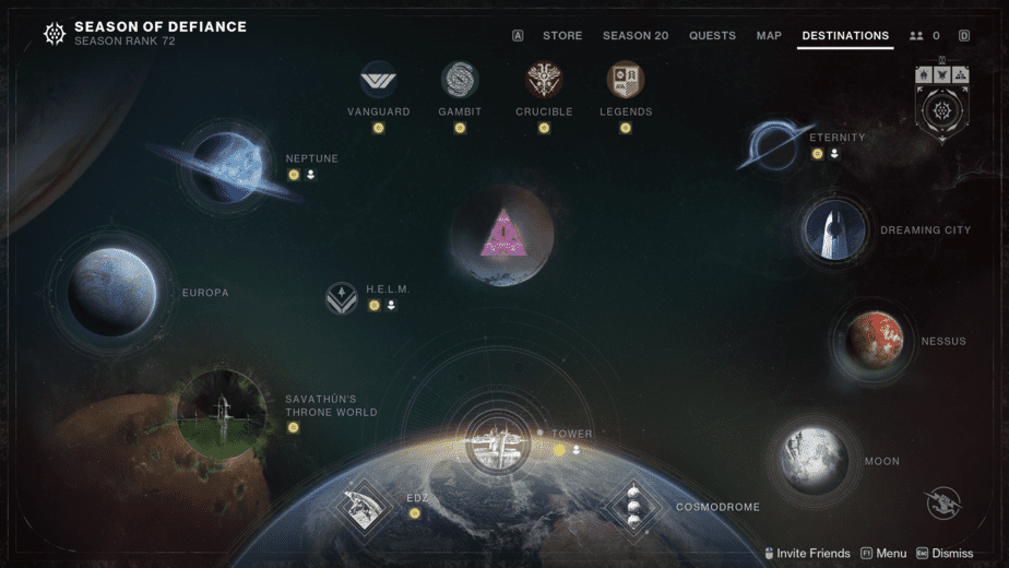 Destiny 2 The Witch Queen Throne World Region Chest locations